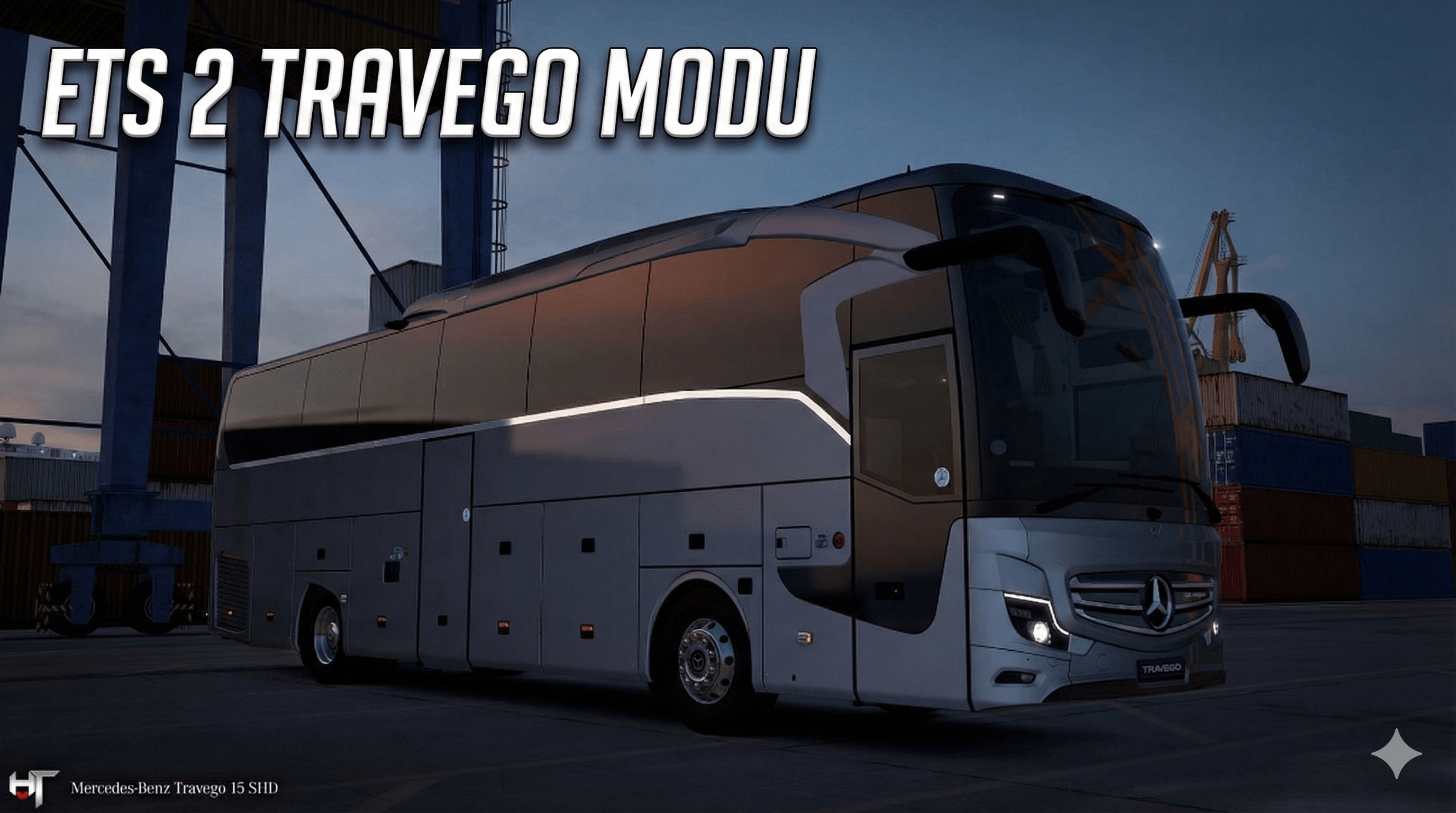 ETS 2 – Mercedes-Benz New Travego 15 SHD Modu + Retarder Sesi (1.57)